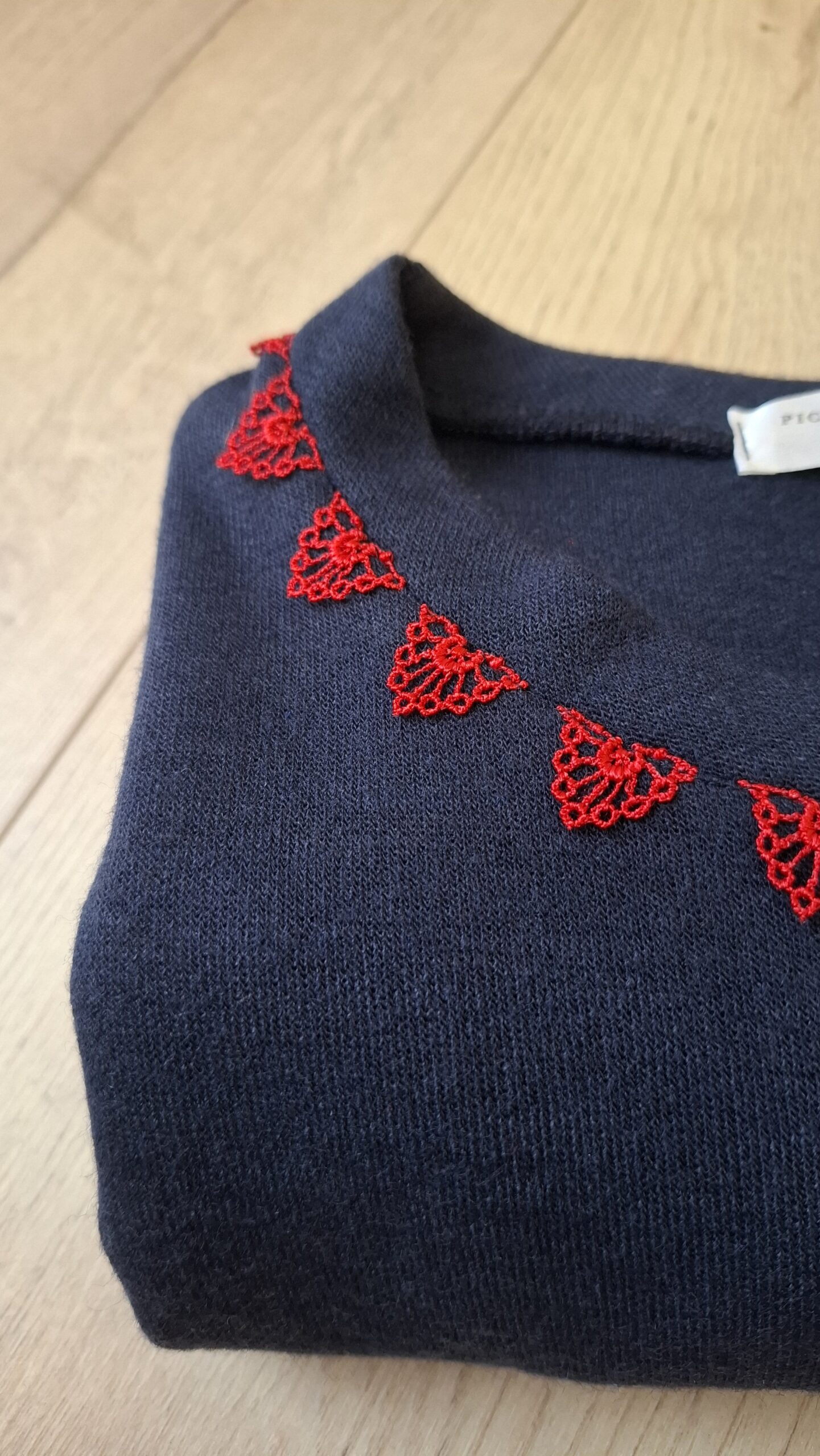 Gargantua blu con pizzo rosso - immagine 3